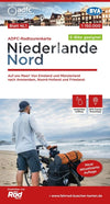 Cycling map ADFC Radtourenkarte NL 1 Niederlande Nord 1:150,000 (2020)