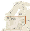 Landkaart Baltic Sea | Ostsee 1:1,3m. 3.A 2023