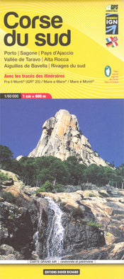 Wandelkaart Carte 09 Corse du Sud 1:60.000