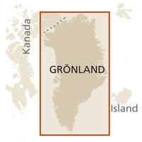 Map Greenland/Greenland 1:1,900,000 2.A 2019