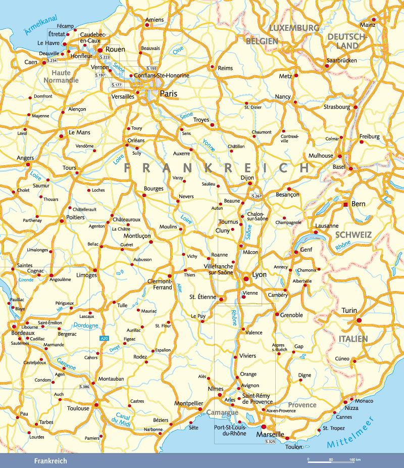 Travel guide Flusskreuzfahrten Frankreich 3.A 2019
