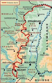 GR502 TRAVERSE DU MASSIF DES VOSGES