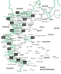 Hiking map Italian Alps Sheet 110 Lanzo Viu Chialamberto 1:25,000