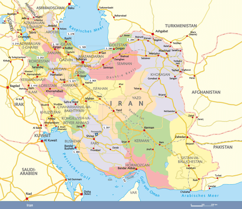 Travel guide Iran - The ultimate Persian between Tradition and Moderne 5.A 2018