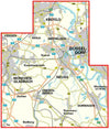 Fietskaart BVA Rhein-Kreis-Neuss 1:50.000  (8.A 2024)