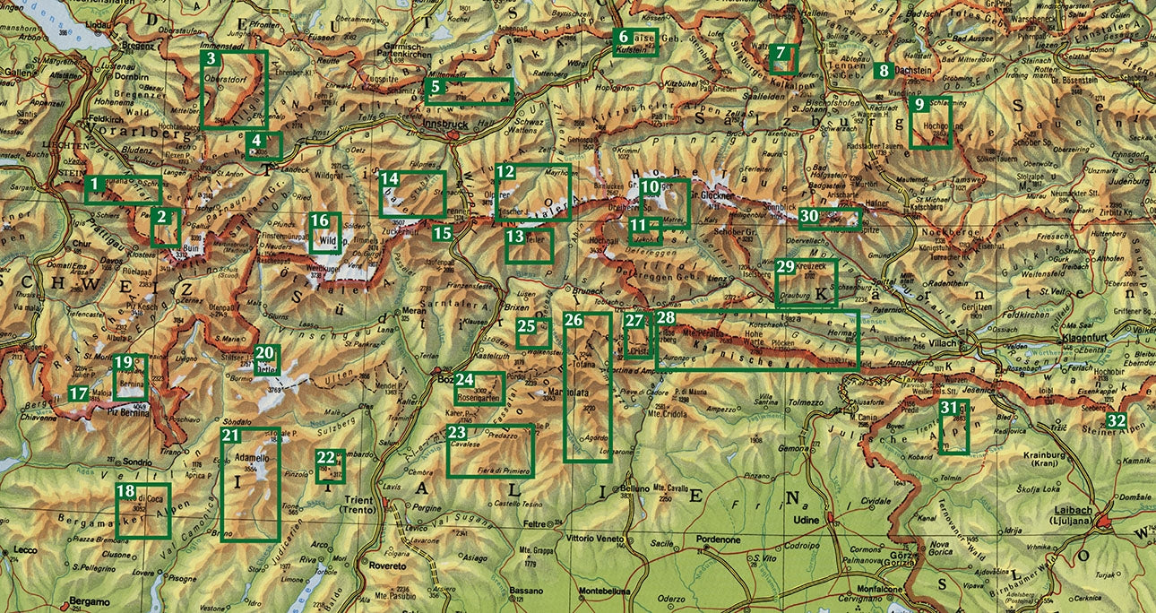 Rother HÃ¼ttentrekking Ostalpen Band 1  6.A 2016