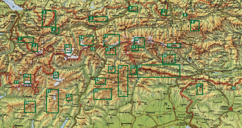 Rother HÃ¼ttentrekking Ostalpen Band 1  6.A 2016