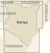 Road map Kenya 1:950,000 6.A 2020