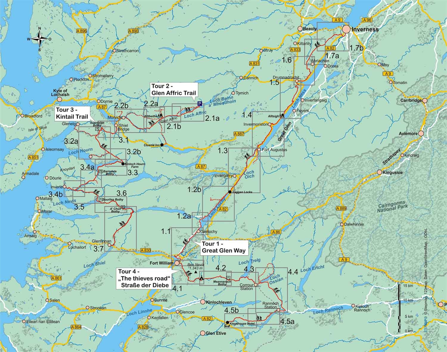 Wandelgids Schotland: Western Highlands (191)