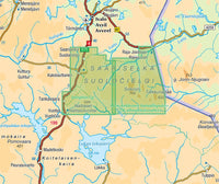 Outdoor Map SaarisselkÃ¤ Sokosti  1:50.000