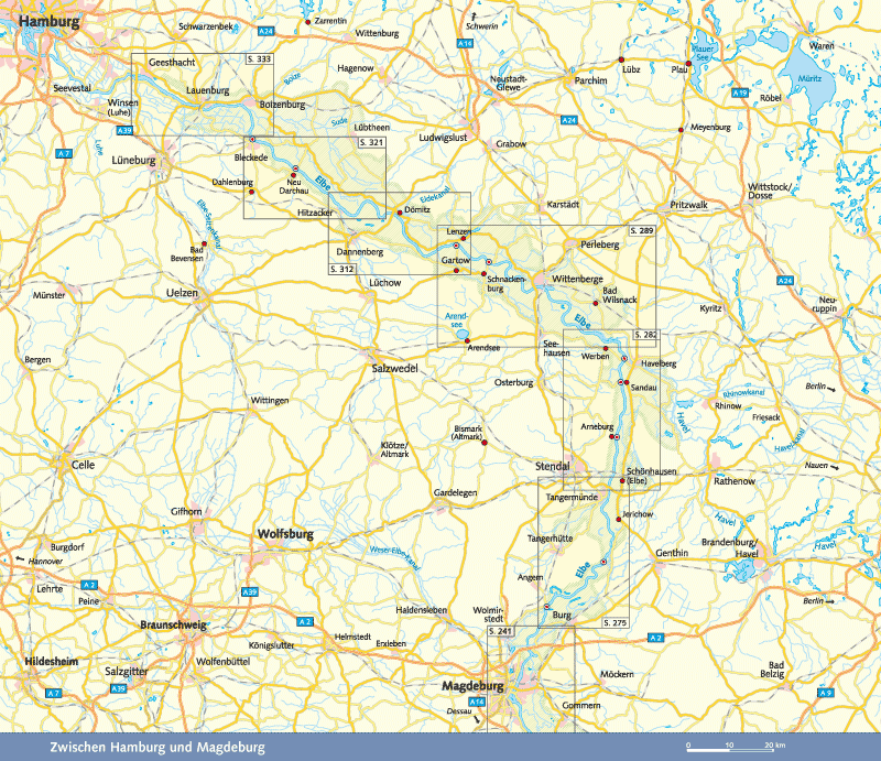 Die Elbe - Von Elbsandsteingebirge bis nach Geesthacht 2.A 2019