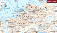 Topografische kaart Svalbard/Spitsbergen 1:1m (2009)