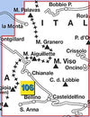 Hiking map Italian Alps Sheet 106 - Monviso 1:25,000