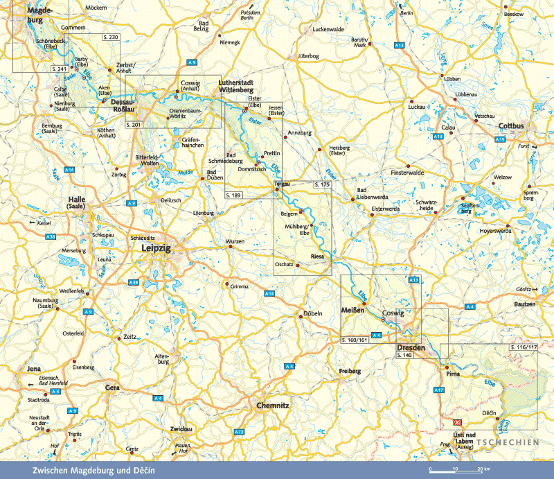 Die Elbe - Von Elbsandsteingebirge bis nach Geesthacht 2.A 2019