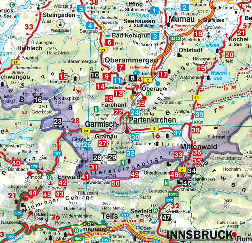 Rother WanderfÃ¼hrer Zugspitze 50 Touren (12.A 2020)