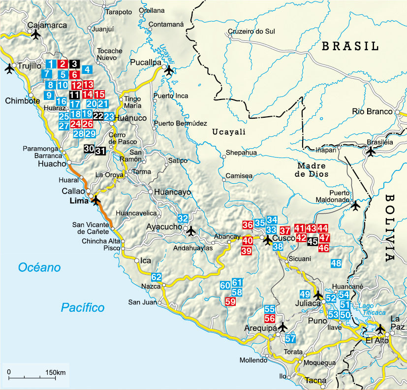 Rother Peru Die schÃ³nsten Wanderungen und Trekkingtouren 62 Touren (1.A 2013)