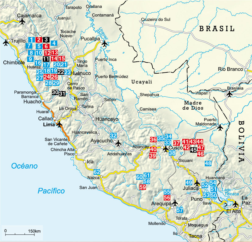 Rother Peru Die schÃ³nsten Wanderungen und Trekkingtouren 62 Touren (1.A 2013)