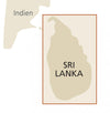 Wegenkaart Sri Lanka 1:500.000 8.A 2019