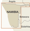 Road map Namibia 1:1,200,000 17.A 2023