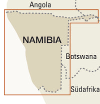 Road map Namibia 1:1,200,000 17.A 2023