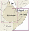 Landkaart Ethiopia/Somalia 1:1.800.000  10.A 2020