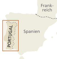 Wegenkaart Portugal 1:350.000  6.A 2018