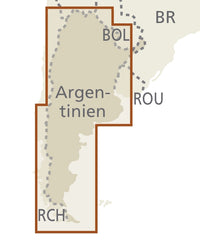 Road map Argentina | Argentina 1:2m 10.A 2018