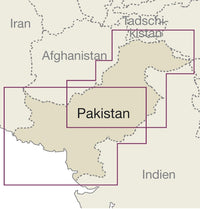 Wegenkaart Pakistan 1:1.3m  2.A 2019