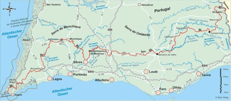 Wandelgids Portugal: Via Algarviana (298) 2.A 2019