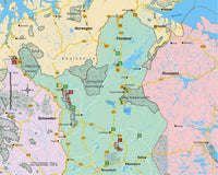 Wandelgids ScandinaviÃ«: Finnisch-Lappland 1.A 2016