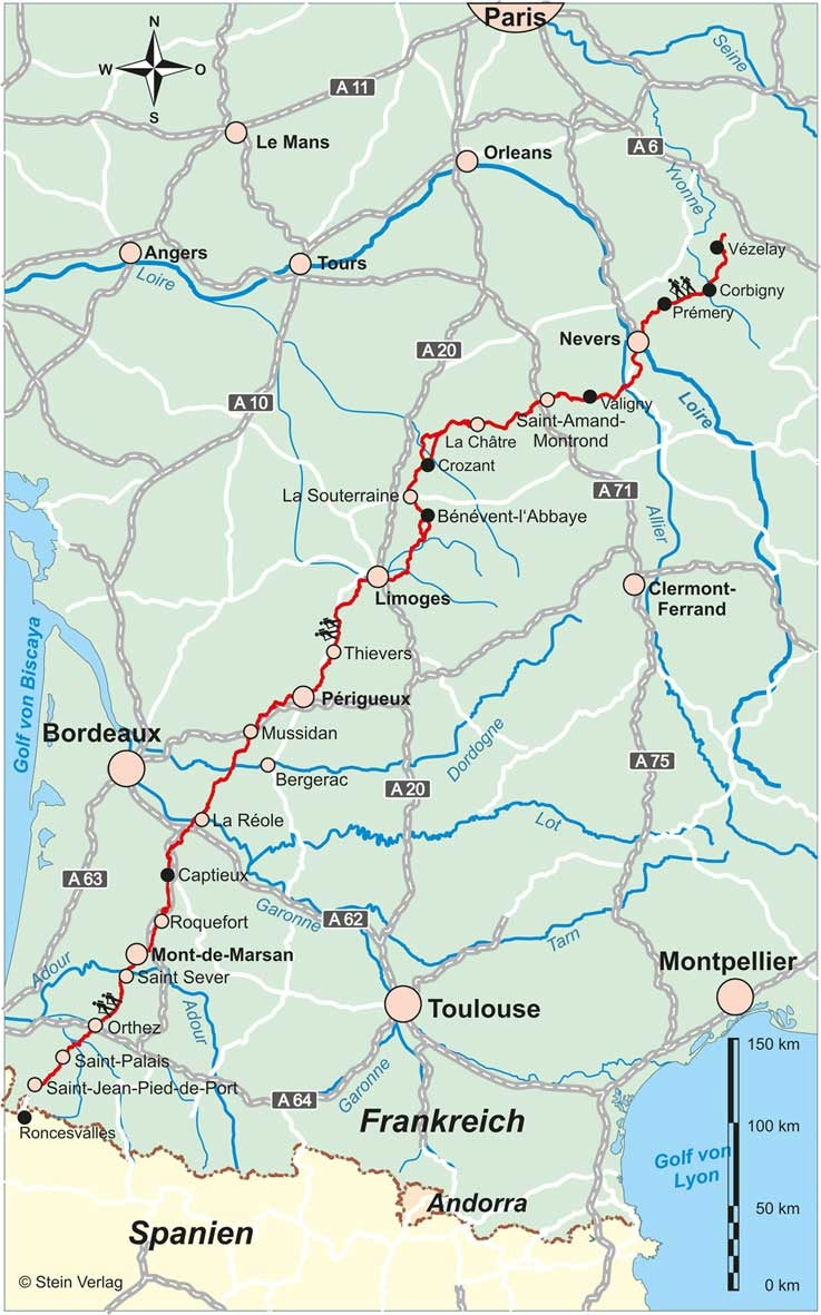 Wandelgids Frankrijk: Jakobsweg Via Lemovicensis (166) 4.A 2019
