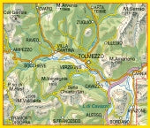 Wandelkaart Dolomiten Blad 013 - Prealpi Carniche Val Tagliamento 1:25.000 (2015)