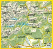 Wandelkaart Dolomiten Blad 028 - Val Tramontina-Val Cosa-Val D'Arzino 1:25.000 (2018)