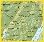 Hiking map Dolomiten Blad 071 - Prealpi Gardesane-Tremalso 1:25,000 (GPS) 2019