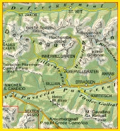 Wandelkaart Dolomiten Blad 073 - Villgratental-Sillian-Pustertal 1:25.000 (GPS) 2019