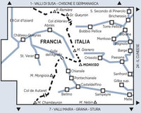 Wandelkaart Blad 6 - Monviso 1:50.000