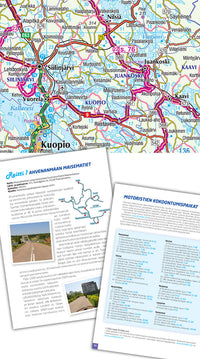 Road Atlas Finland 1:650,000 / 1:800,000 2014 (ring binder)