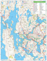 Outdoor Map Repovesi-MÃ¤ntyharju 1:15.000/1:40.000
