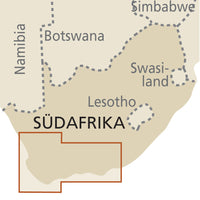 Wegenkaart South Africa - Cape Region 1:500.000 7.A 2024
