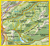 Wandel- fietskaart Altopiano di PinÃ¨  Blad 062 / 1:25.000 (GPS)