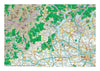 Road map Alps 1:550,000 2.A 2017