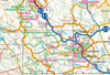 Cycling map GT Retkeily Northern Finland Pohjois-Suomi 1:400,000