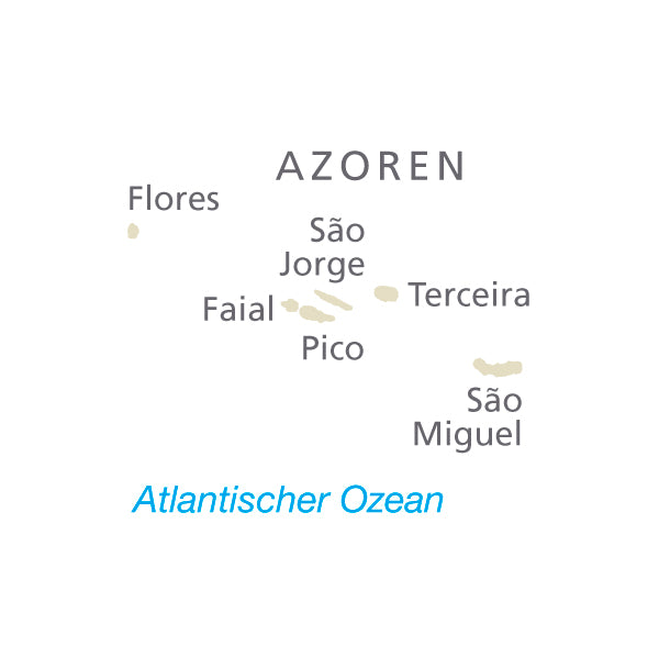 Wegenkaart Azores-Azoren 1:70.000  5.A 2020 / HERDRUK MAART