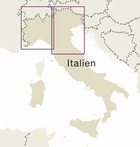Wegenkaart Northern Italy 1:400.000 5.A 2024