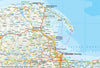 Map of Poland-North 1:350,000 6.A 2019