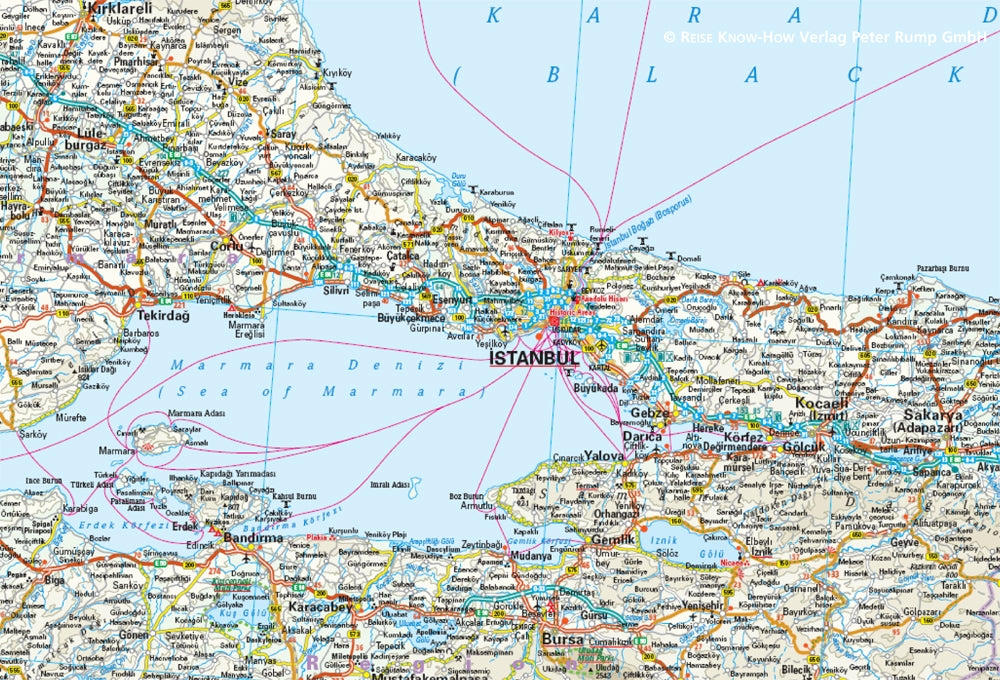 Road map LK Türkei 1:1.1 Mio 6.A 2019