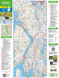 Outdoor Map Repovesi-Mäntyharju 1:15,000/1:40,000