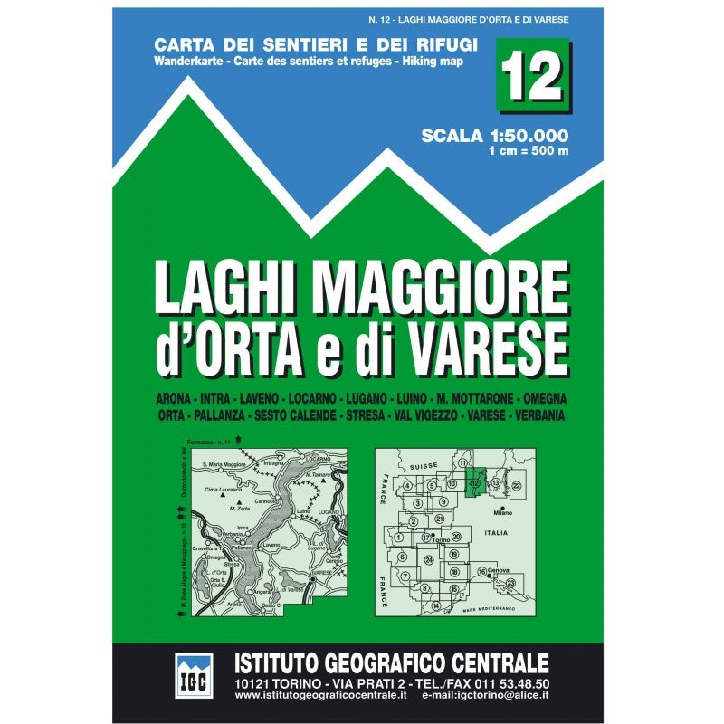 Sheet 12 - Laghi Maggiore
