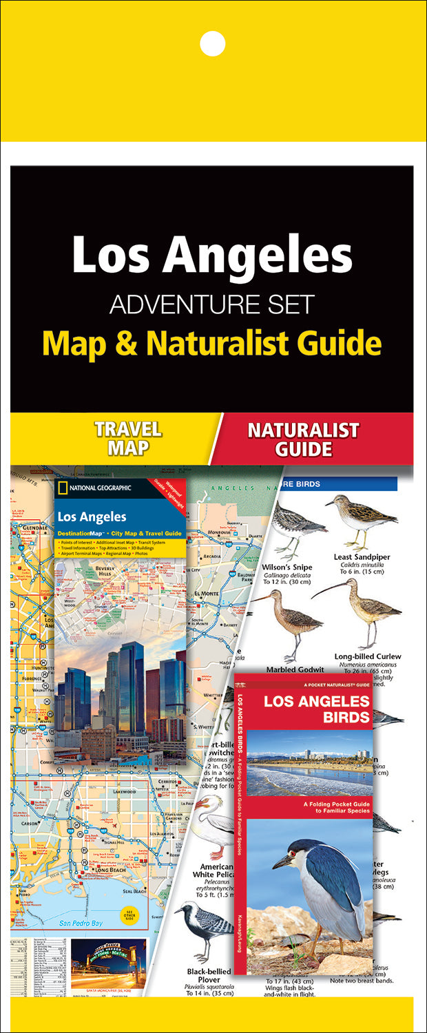 Los Angeles Adventure Set (Map &amp; Naturalist Guide)