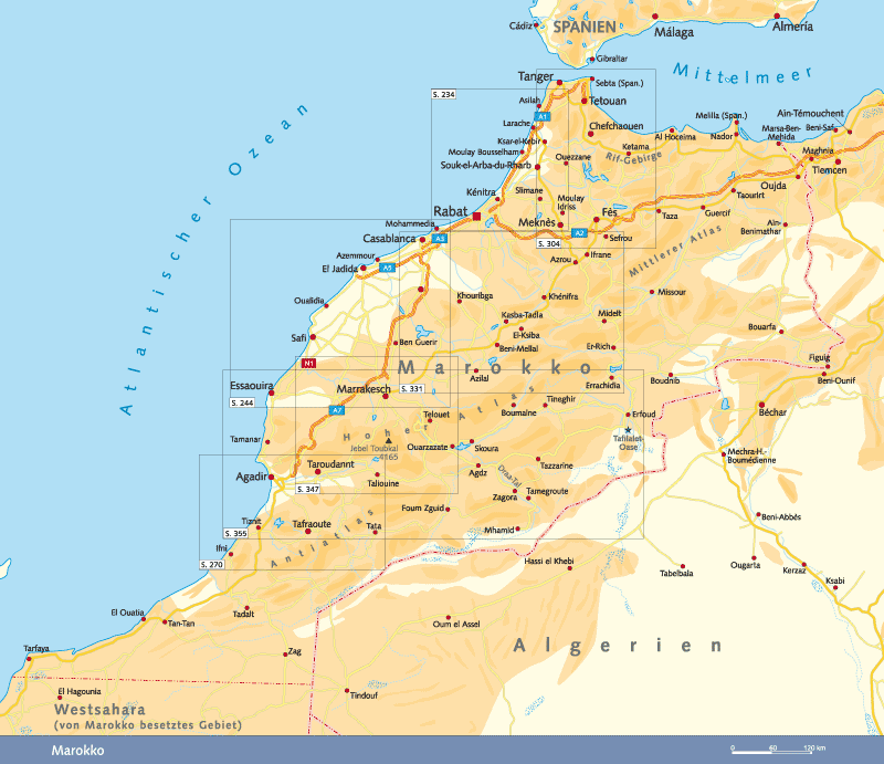 Travel guide Morocco 1.A 2016 